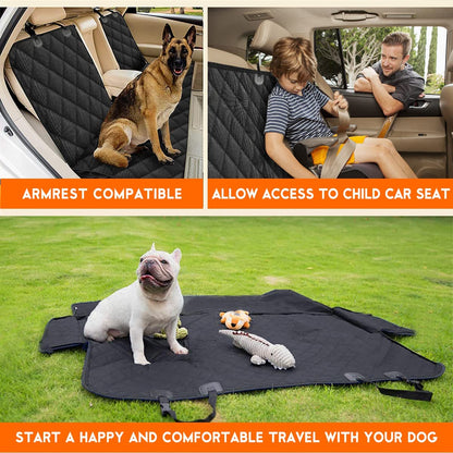 Dog Car Seat Cover - Black